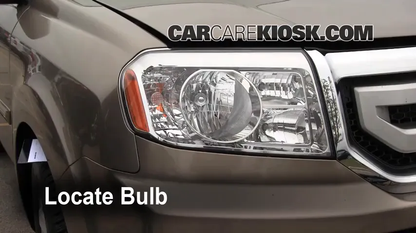 2009 Honda Pilot Touring 3.5L V6 Lights Parking Light (replace bulb)
